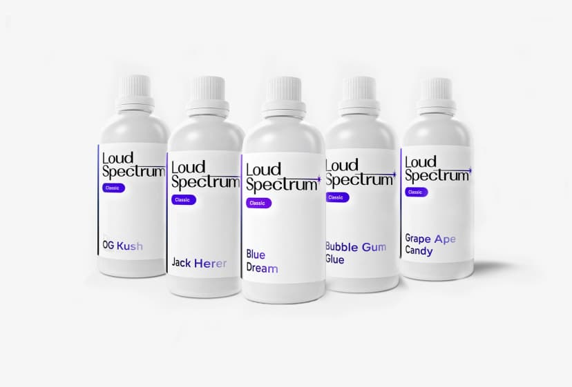 Loud Spectrum Classic Top 5 - Terpene Sample Pack
