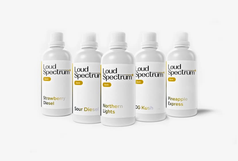 Loud Spectrum Dank Top 5 - Terpene Sample Pack