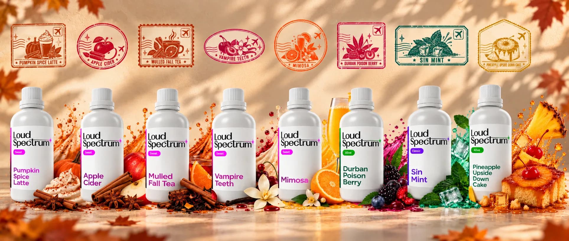 Fall Flavor Passport — Eight Flavors